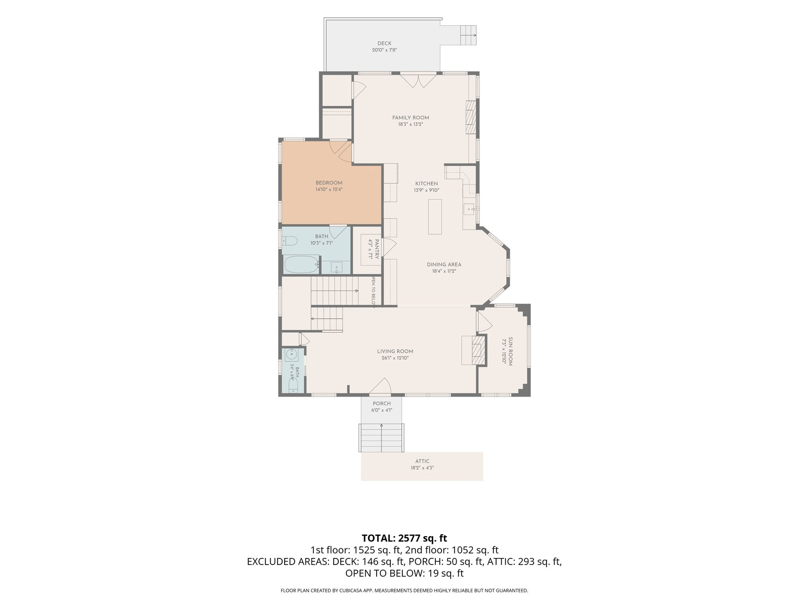 First floor plan